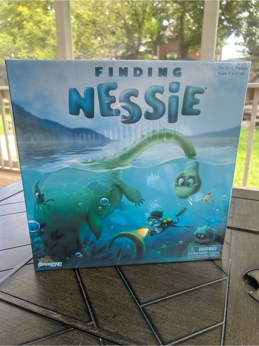 New Finding Nessie The Innovative 3D game of adventure by Pressman gift